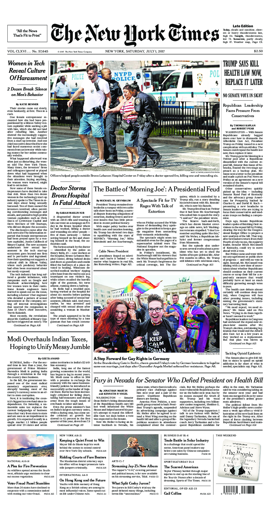 Prima-pagina-New-York-Times-del-2017-07-01