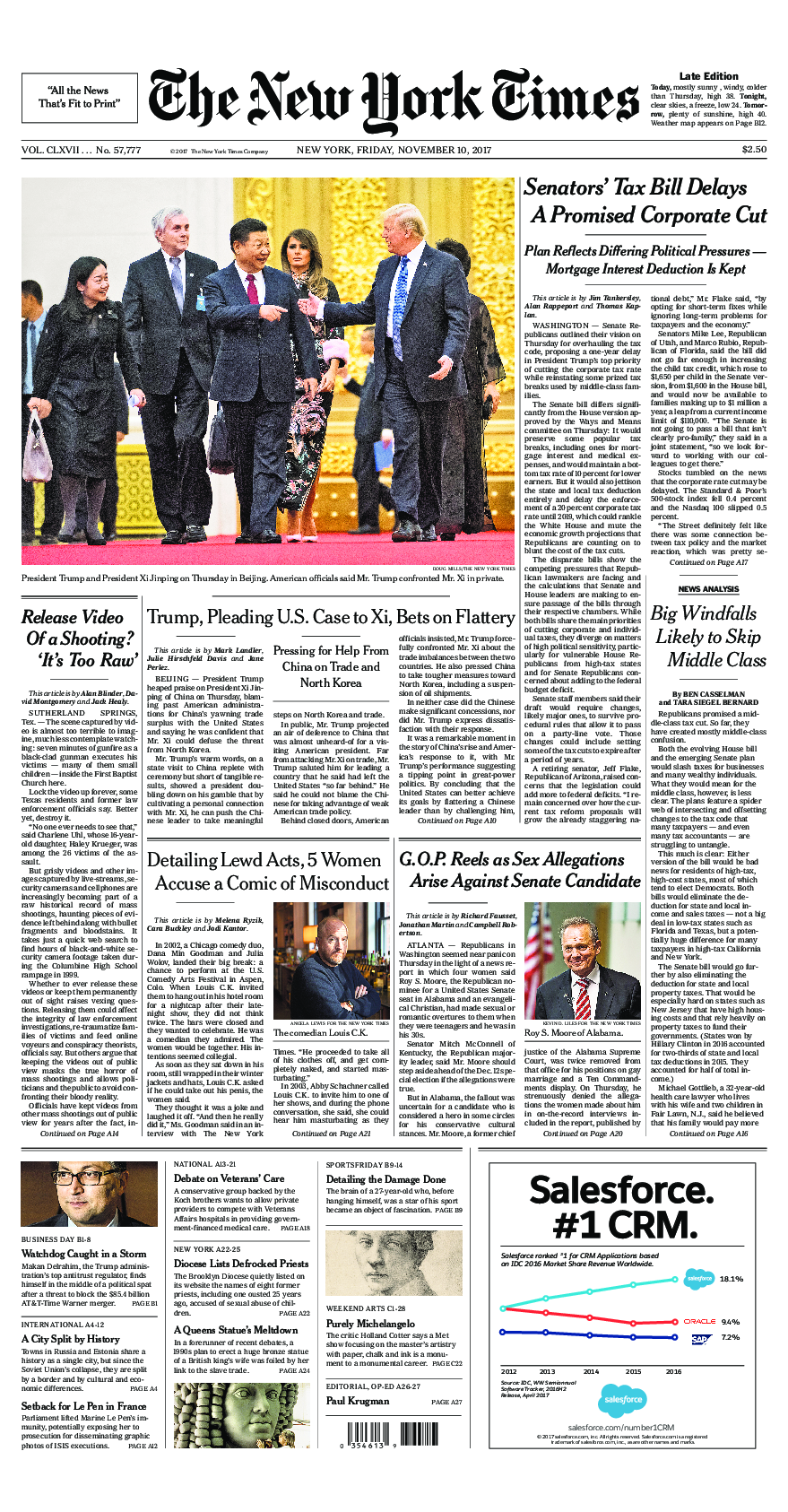 Prima-pagina-New-York-Times-del-2017-11-10