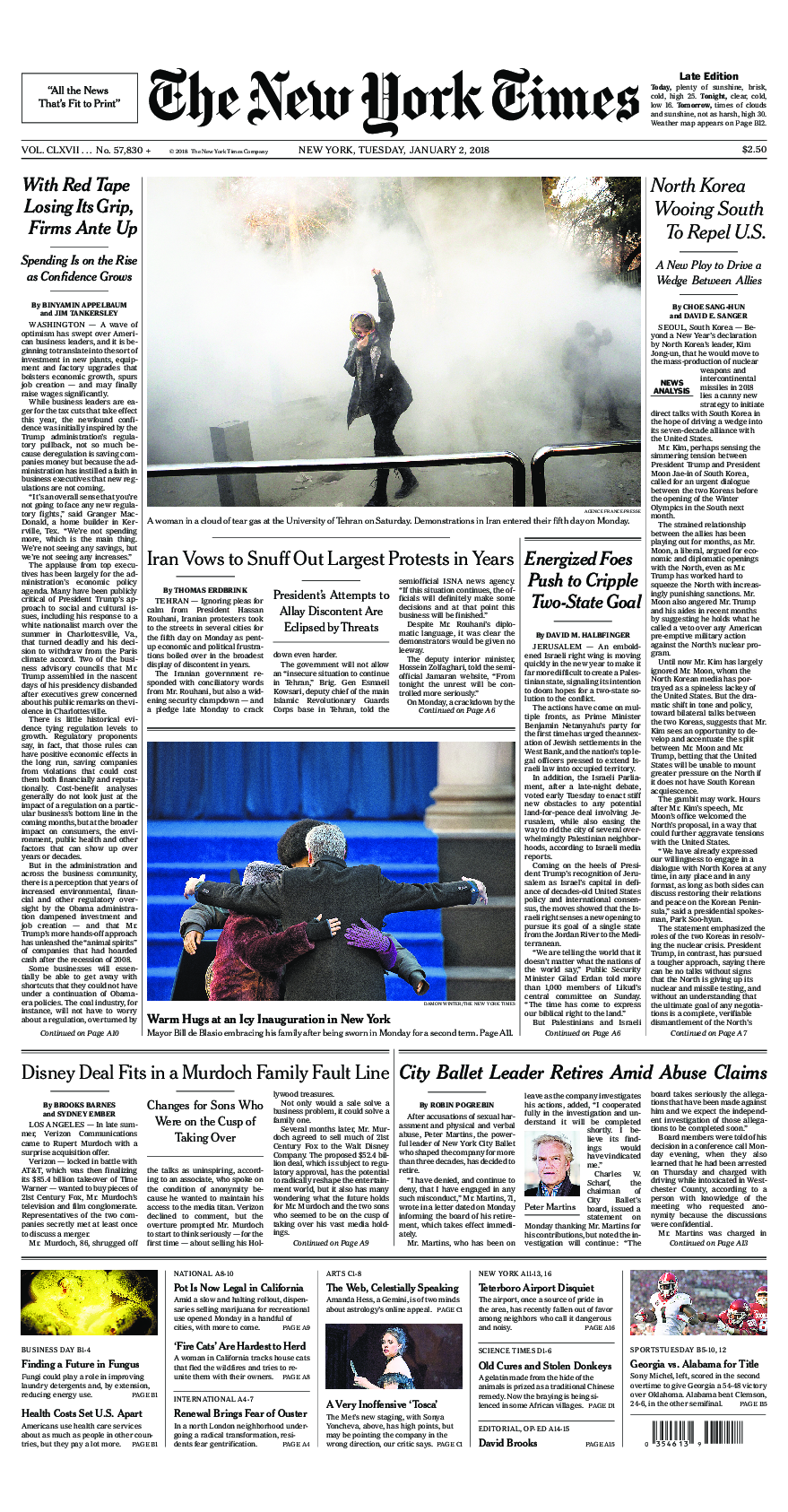 Prima-pagina-New-York-Times-del-2018-01-02