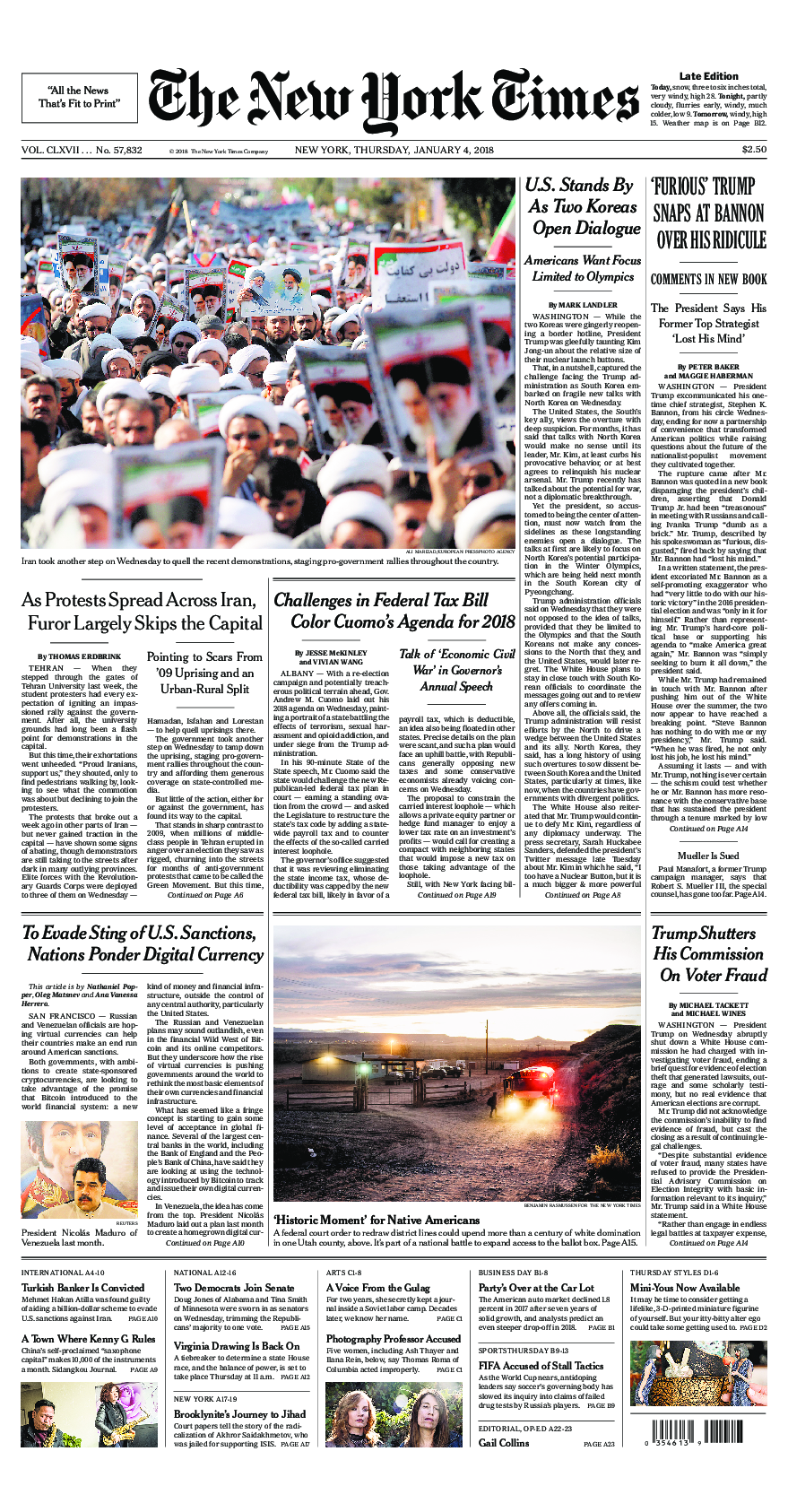 Prima-pagina-New-York-Times-del-2018-01-04