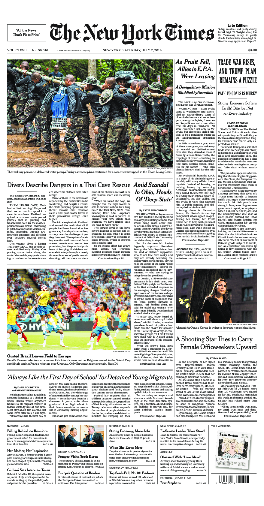 Prima-pagina-New-York-Times-del-2018-07-07