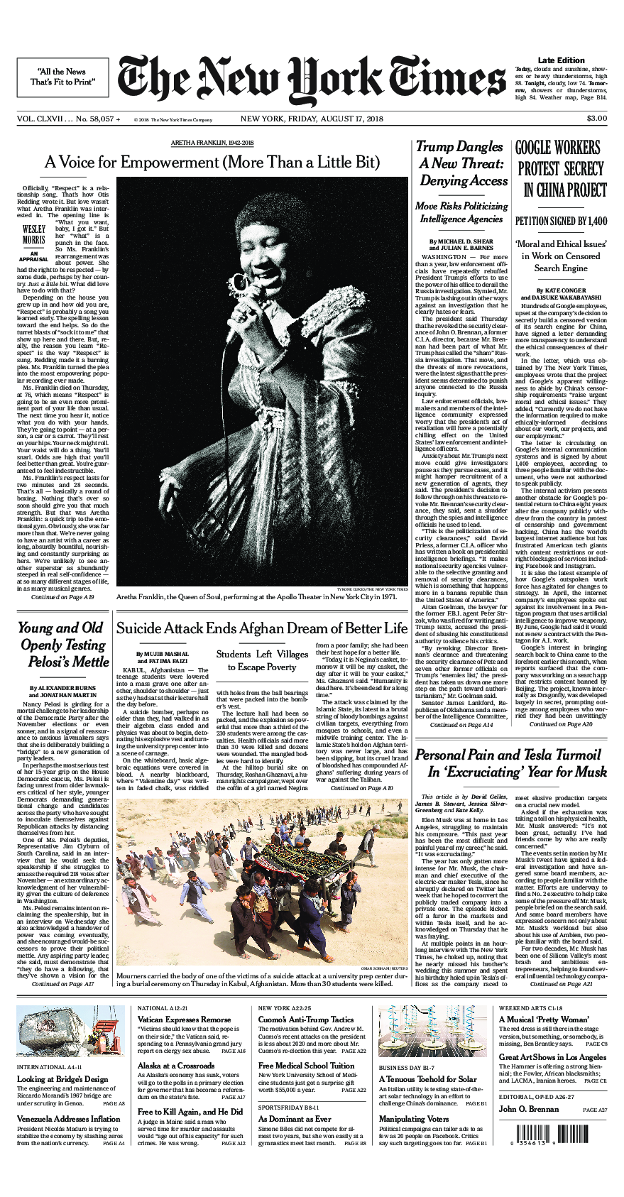 Prima-pagina-New-York-Times-del-2018-08-17