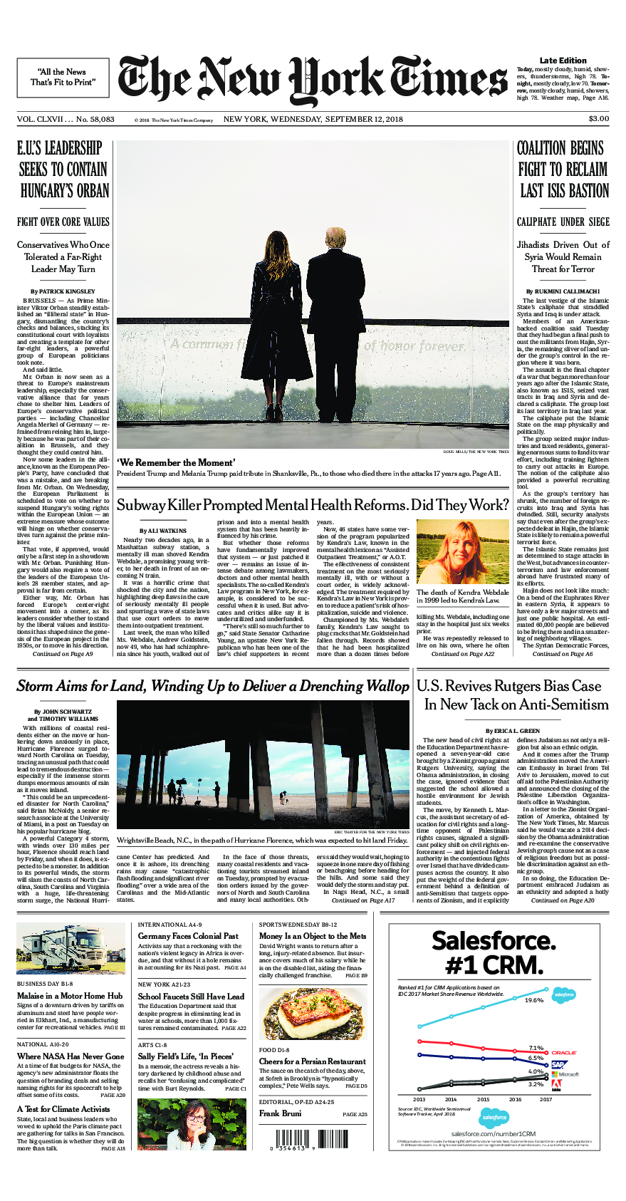 Prima-pagina-New-York-Times-del-2018-09-12