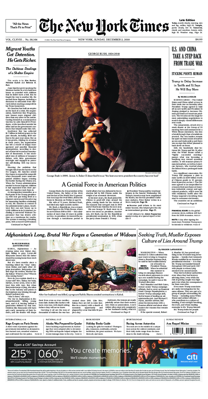 Prima-pagina-New-York-Times-del-2018-12-02