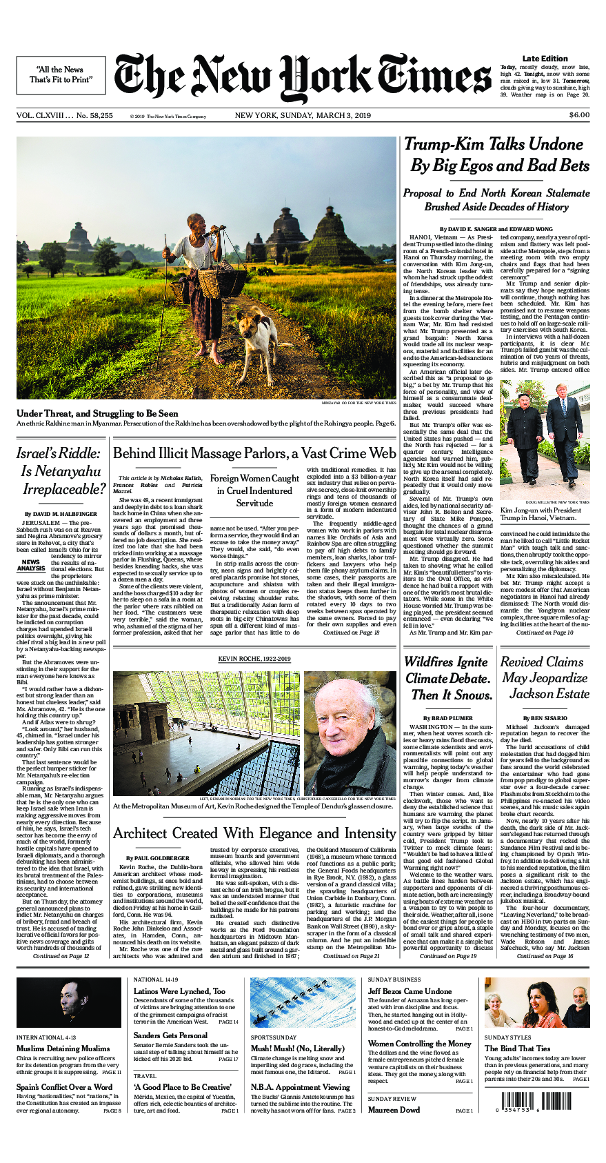 Prima-pagina-New-York-Times-del-2019-03-03