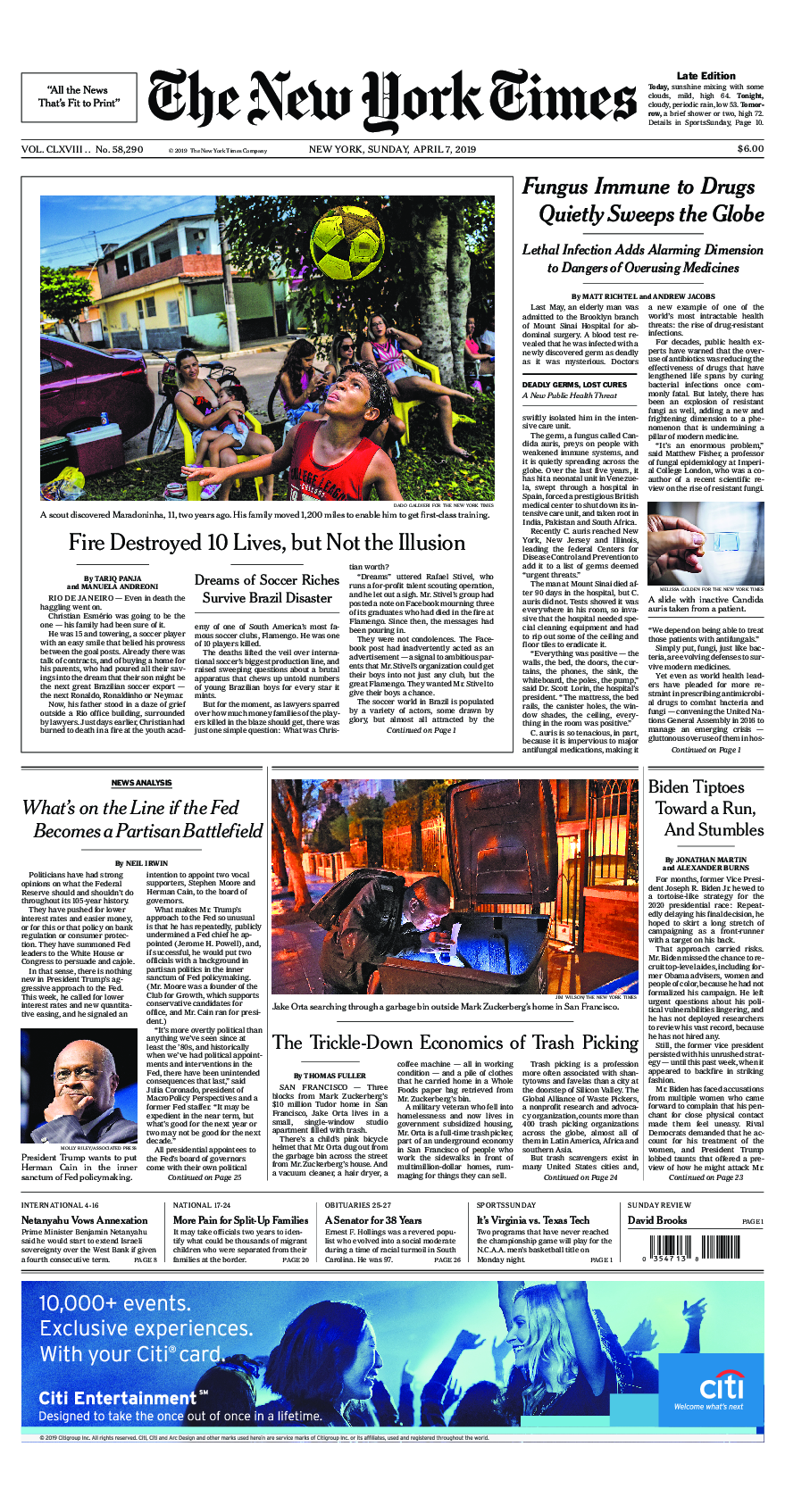 Prima-pagina-New-York-Times-del-2019-04-07