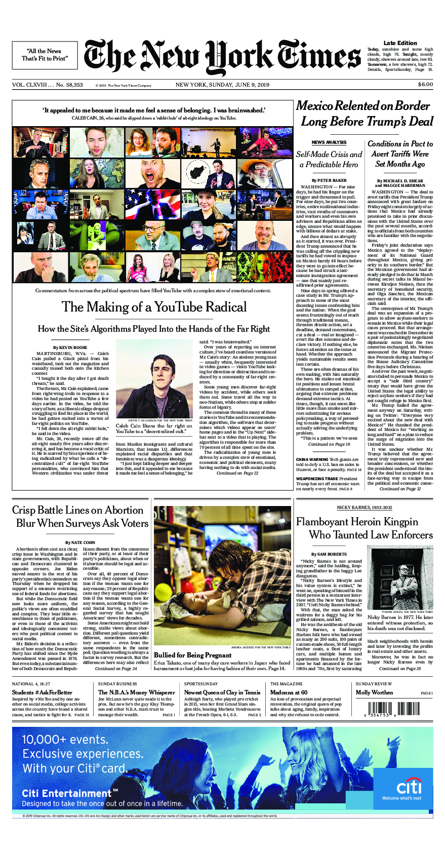 Prima-pagina-New-York-Times-del-2019-06-09