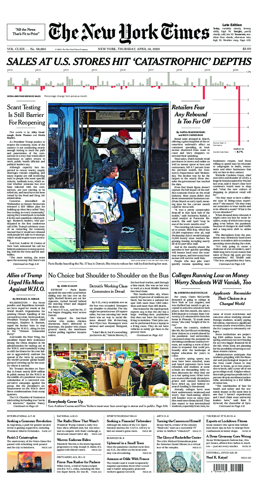 Prima-pagina-New-York-Times-del-2020-04-16