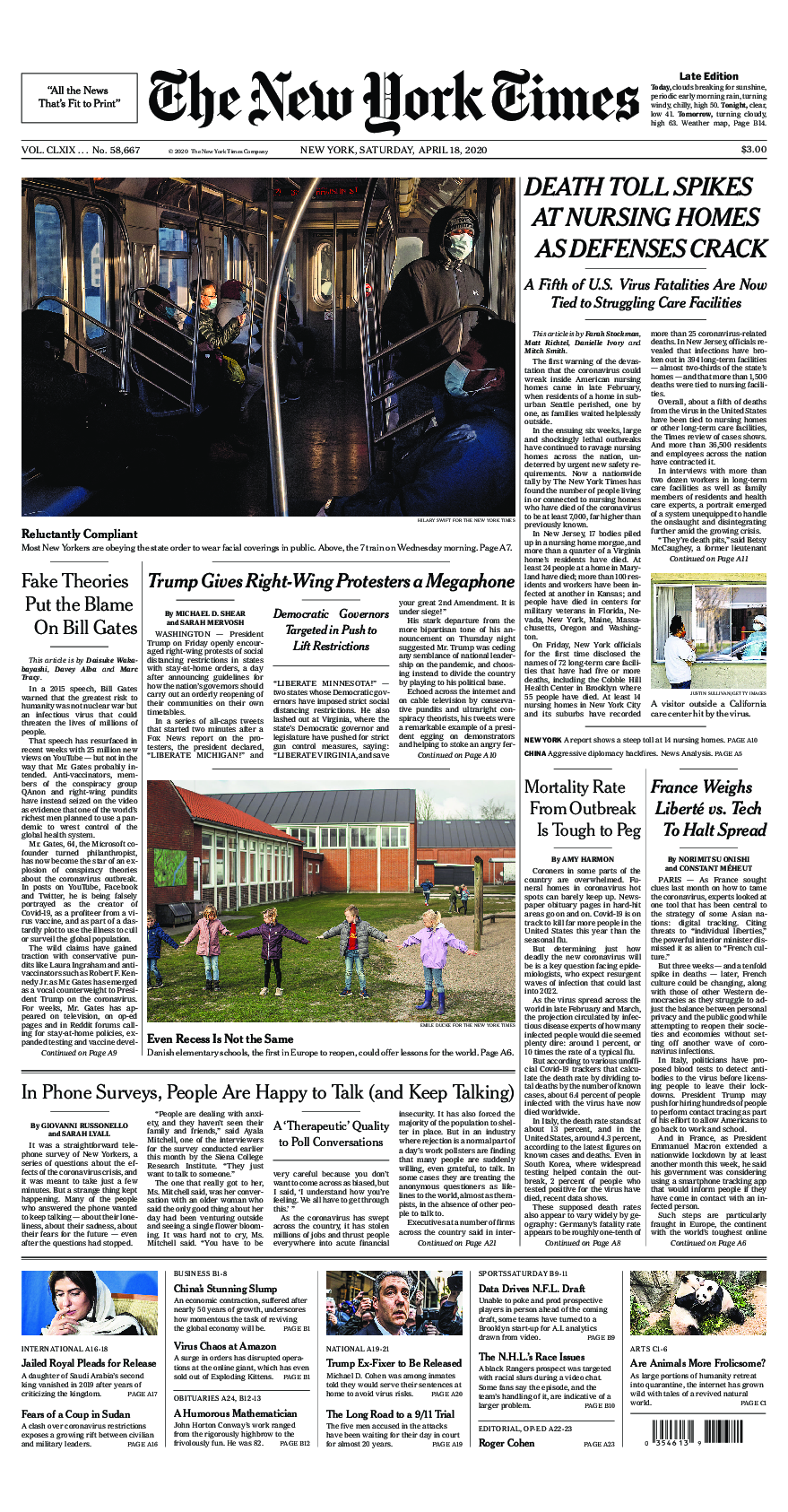 Prima-pagina-New-York-Times-del-2020-04-18