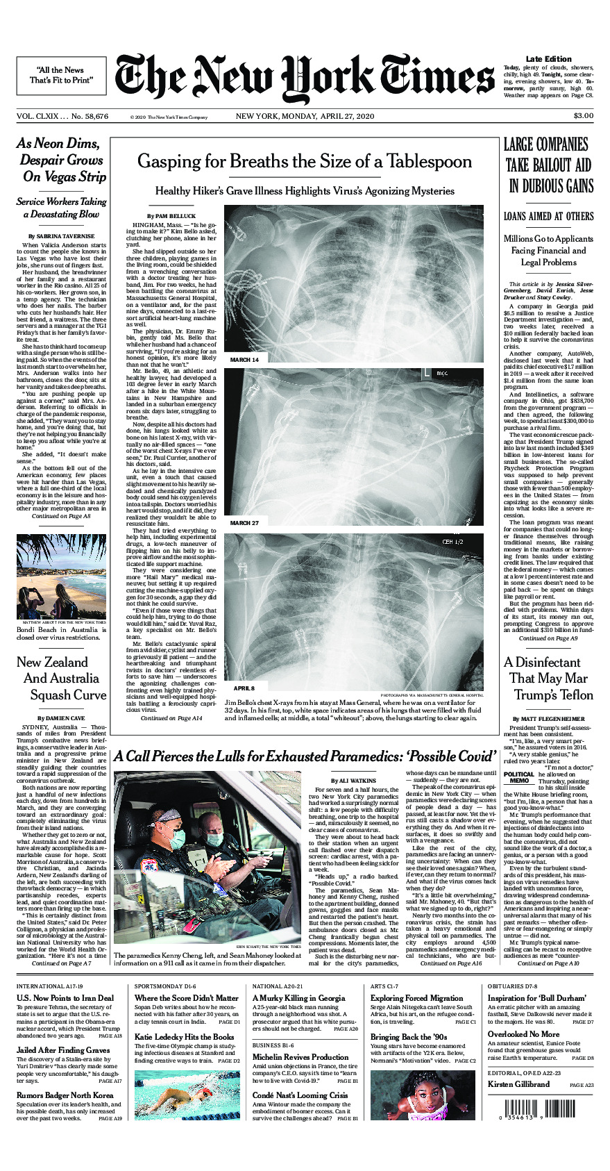 Prima-pagina-New-York-Times-del-2020-04-27