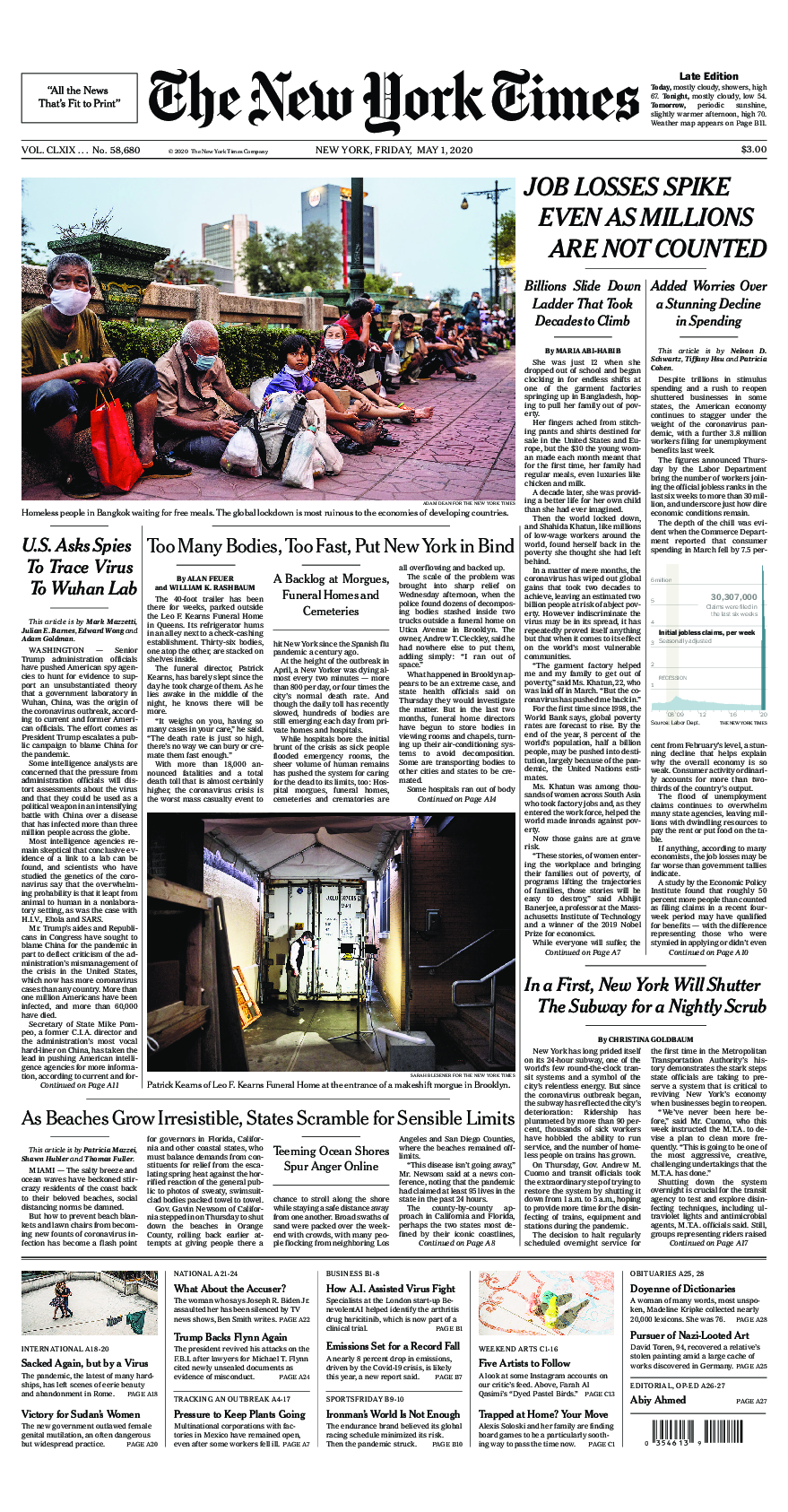 Prima-pagina-New-York-Times-del-2020-05-01