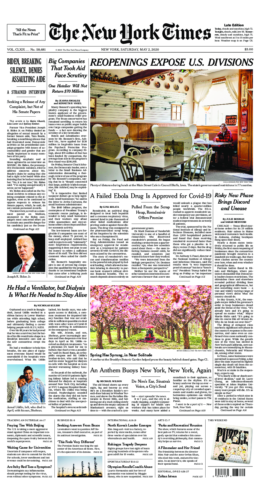 Prima-pagina-New-York-Times-del-2020-05-02