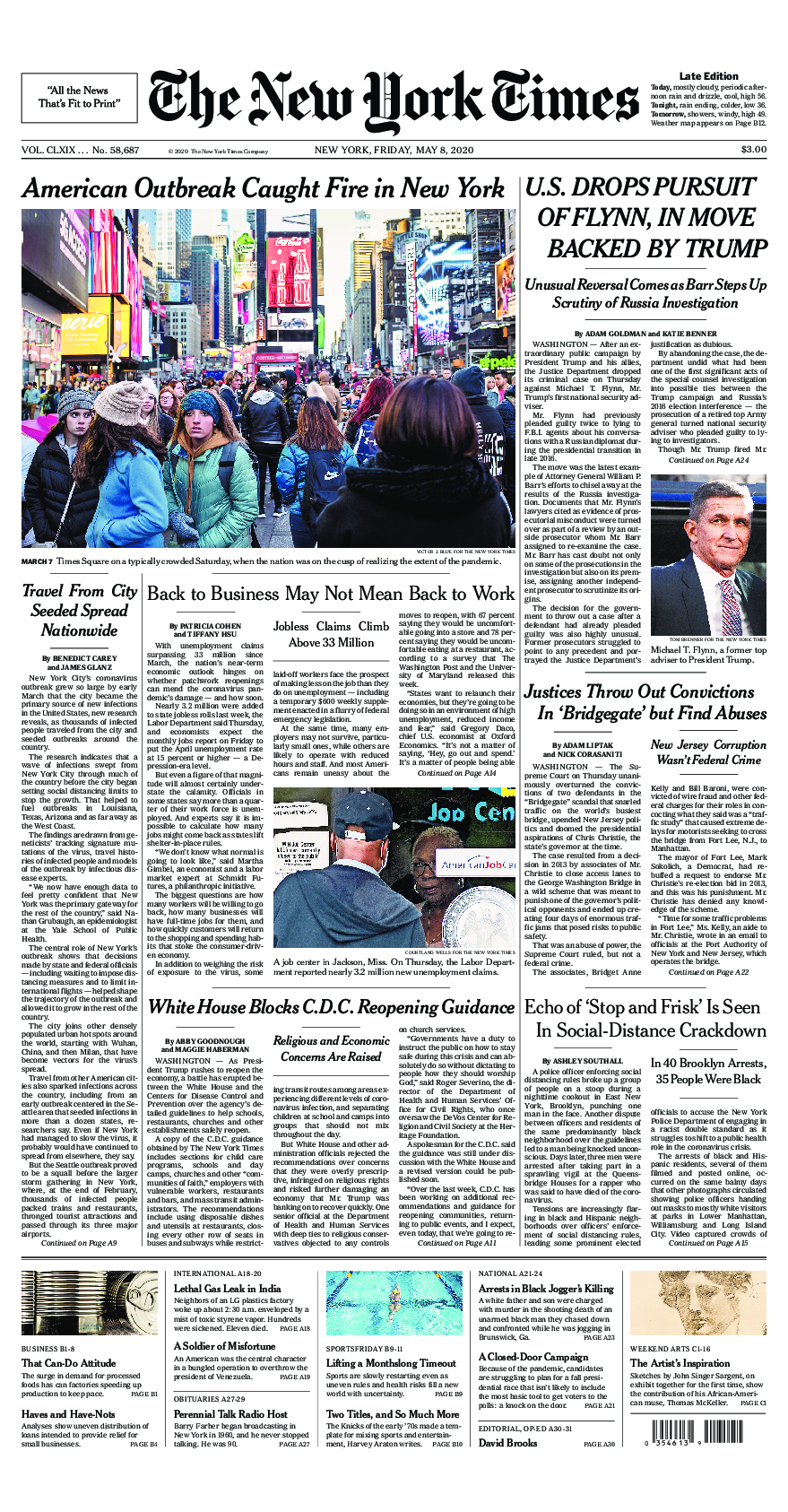 Prima-pagina-New-York-Times-del-2020-05-08