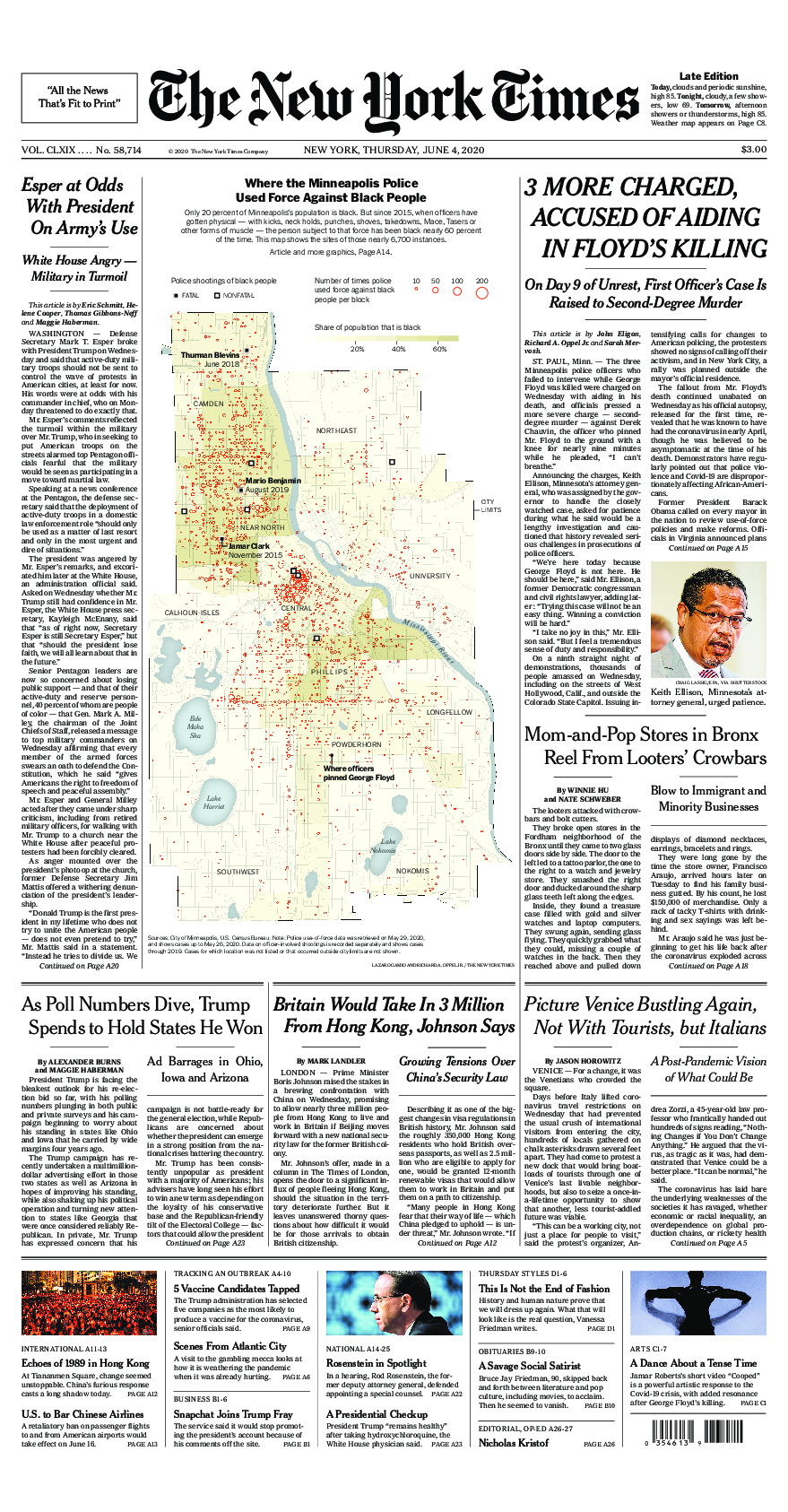 Prima-pagina-New-York-Times-del-2020-06-04