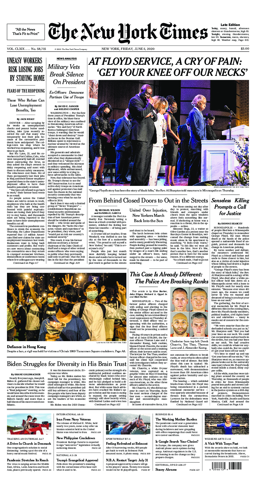 Prima-pagina-New-York-Times-del-2020-06-05