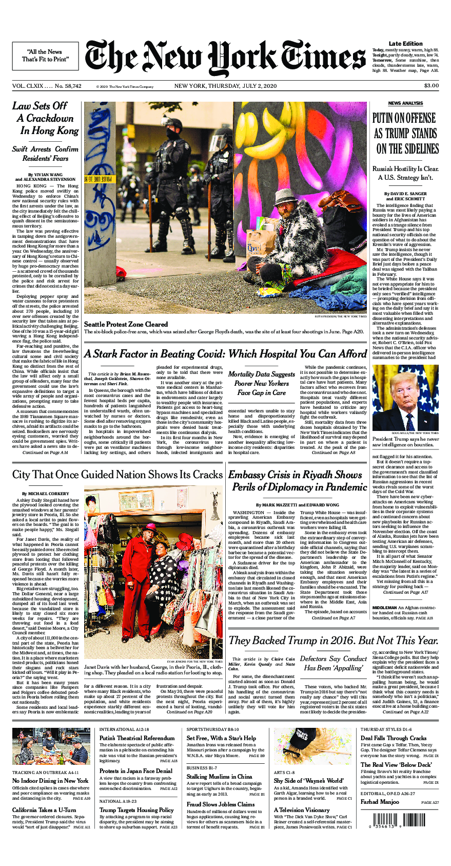 Prima-pagina-New-York-Times-del-2020-07-02