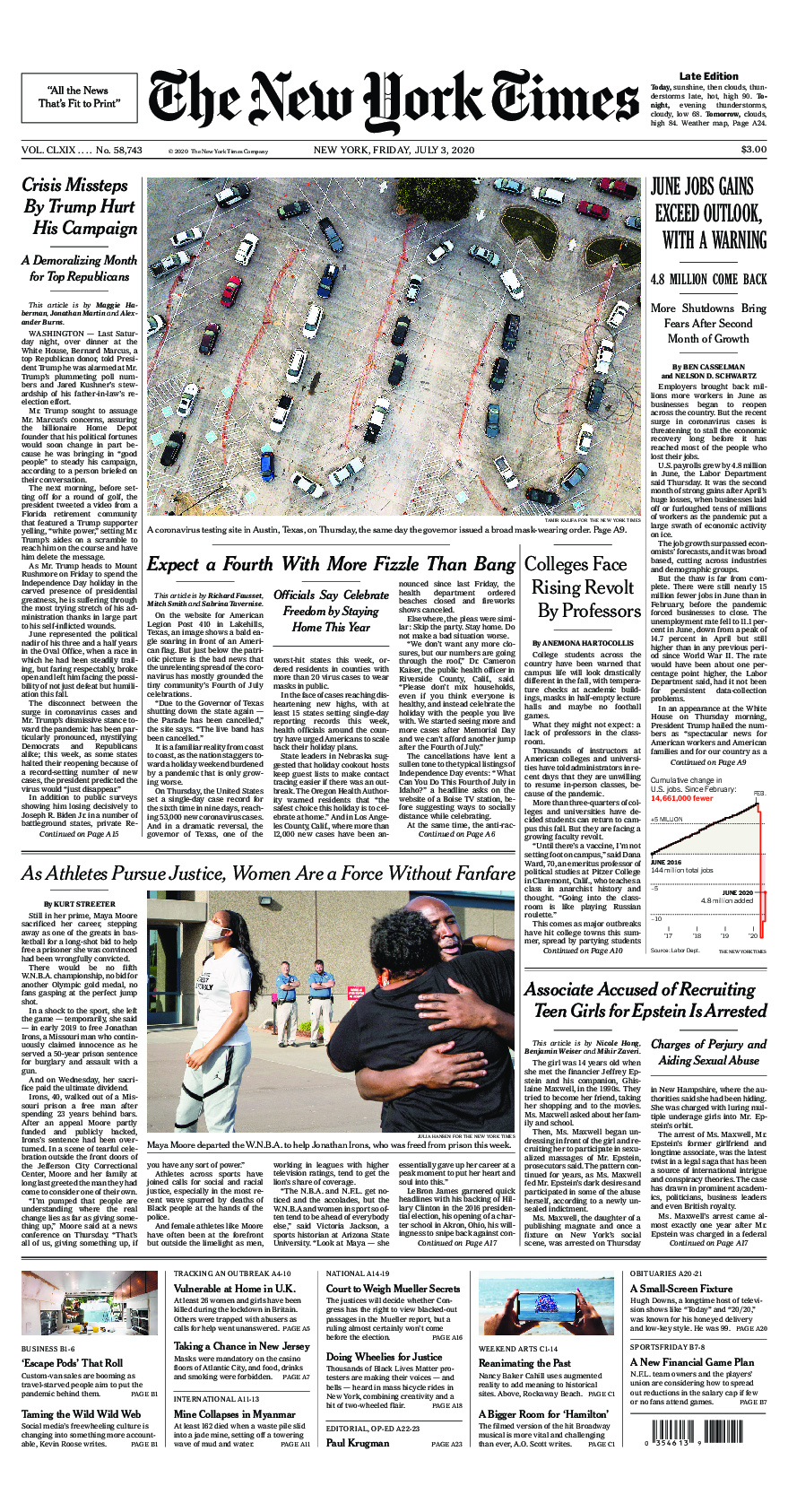 Prima-pagina-New-York-Times-del-2020-07-03