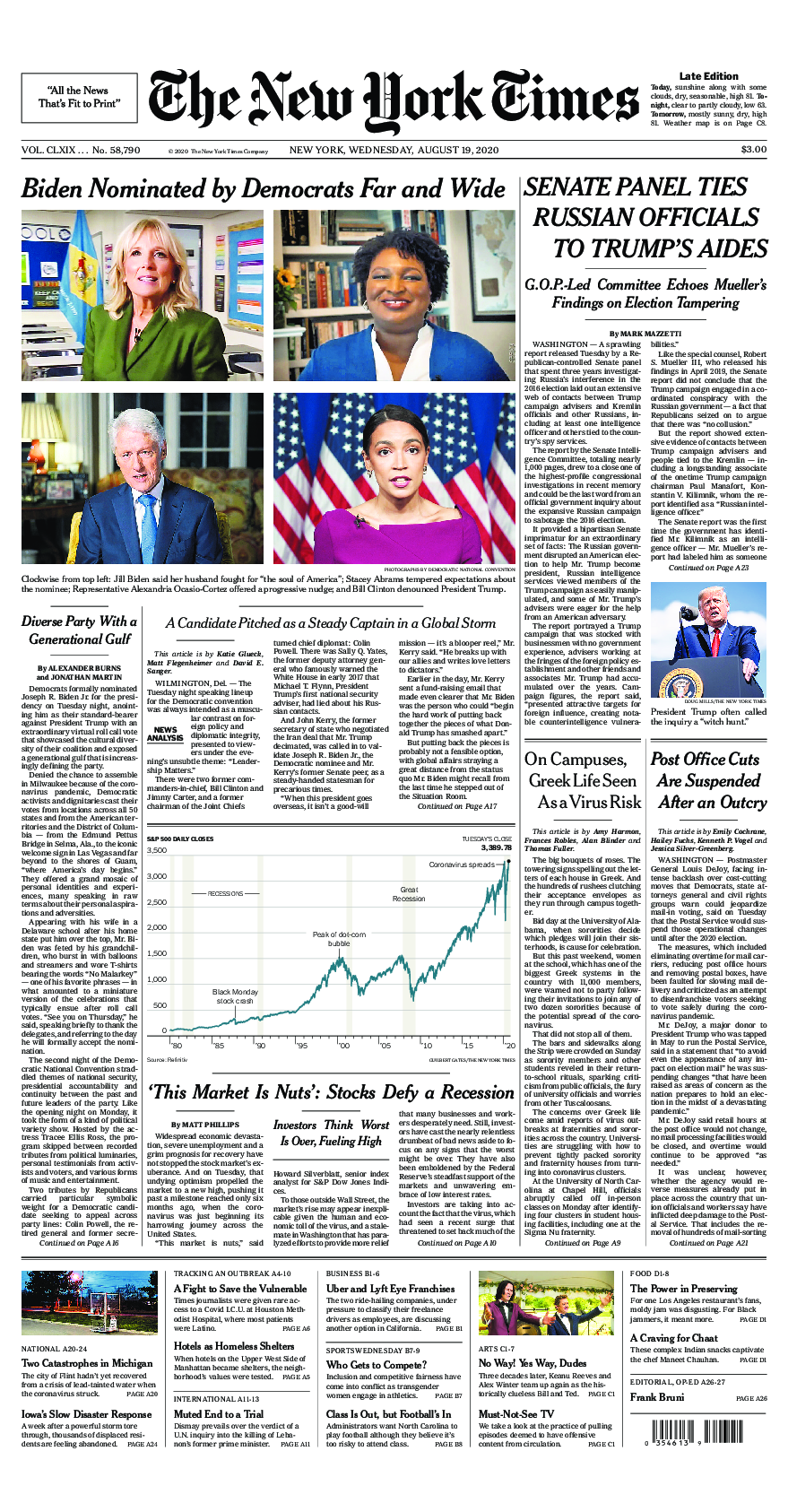 Prima-pagina-New-York-Times-del-2020-08-19