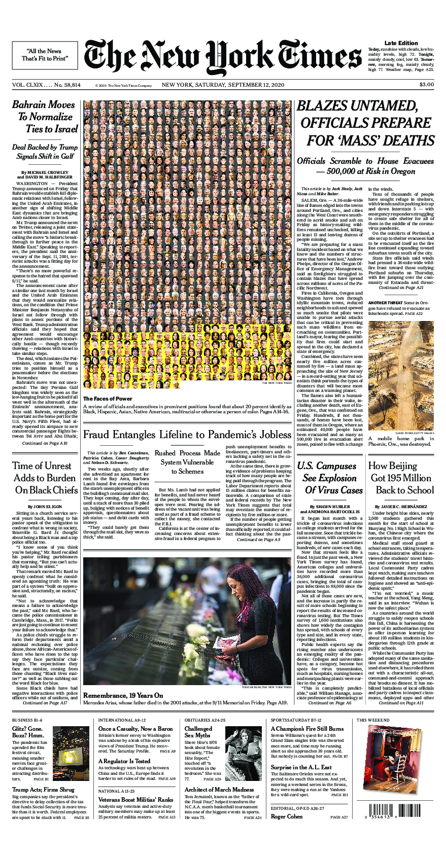 Prima-pagina-New-York-Times-del-2020-09-12