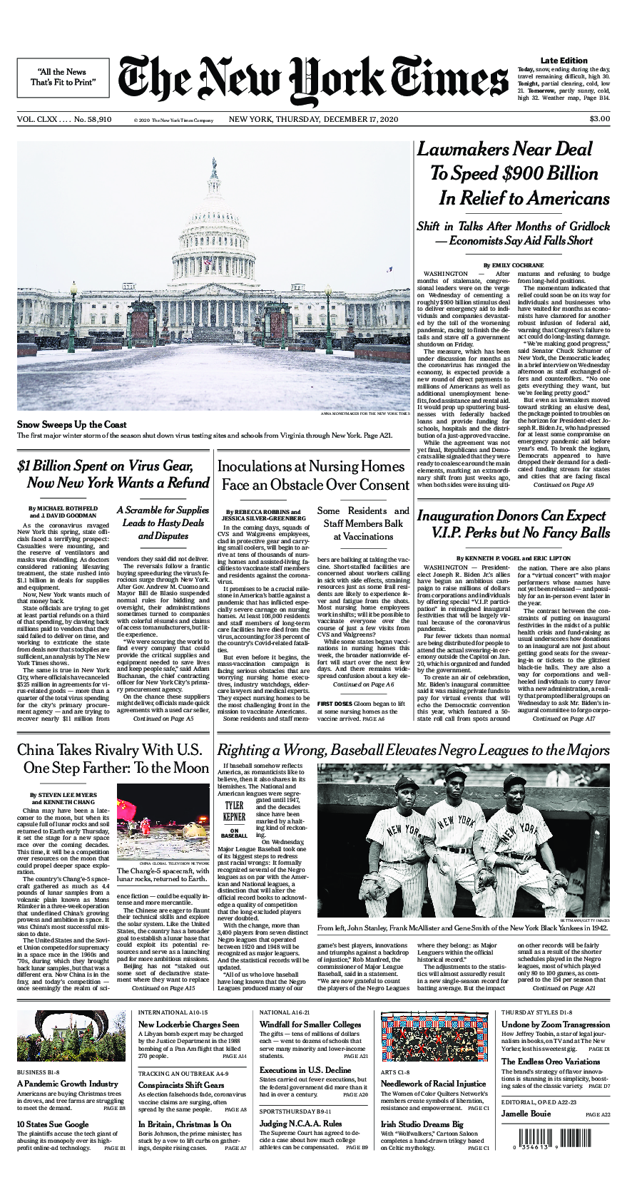 Prima-pagina-New-York-Times-del-2020-12-17