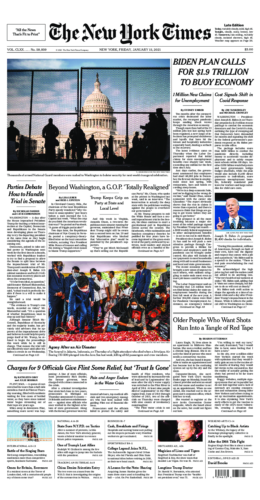 Prima-pagina-New-York-Times-del-2021-01-15