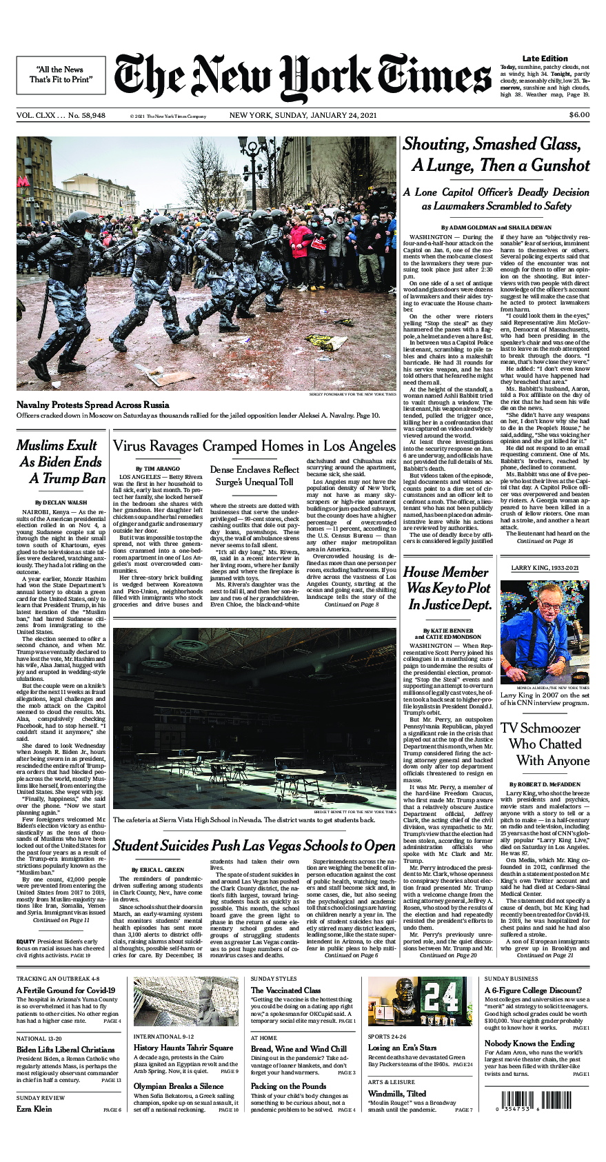 Prima-pagina-New-York-Times-del-2021-01-24