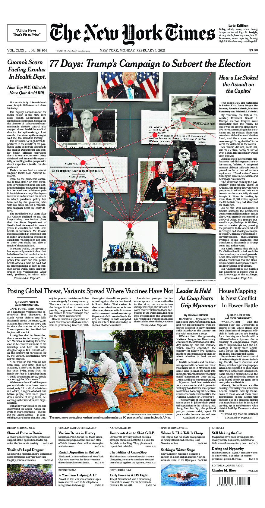 Prima-pagina-New-York-Times-del-2021-02-01