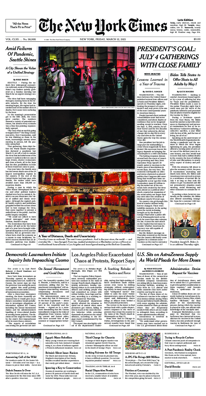 Prima-pagina-New-York-Times-del-2021-03-12