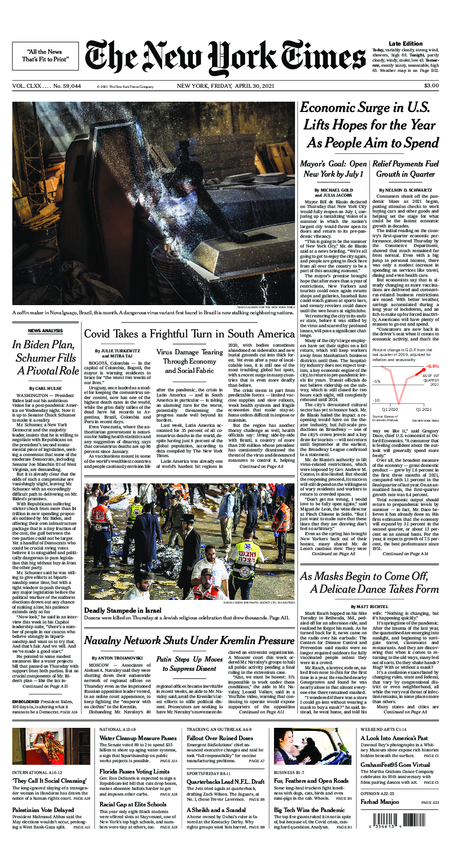 Prima-pagina-New-York-Times-del-2021-04-30