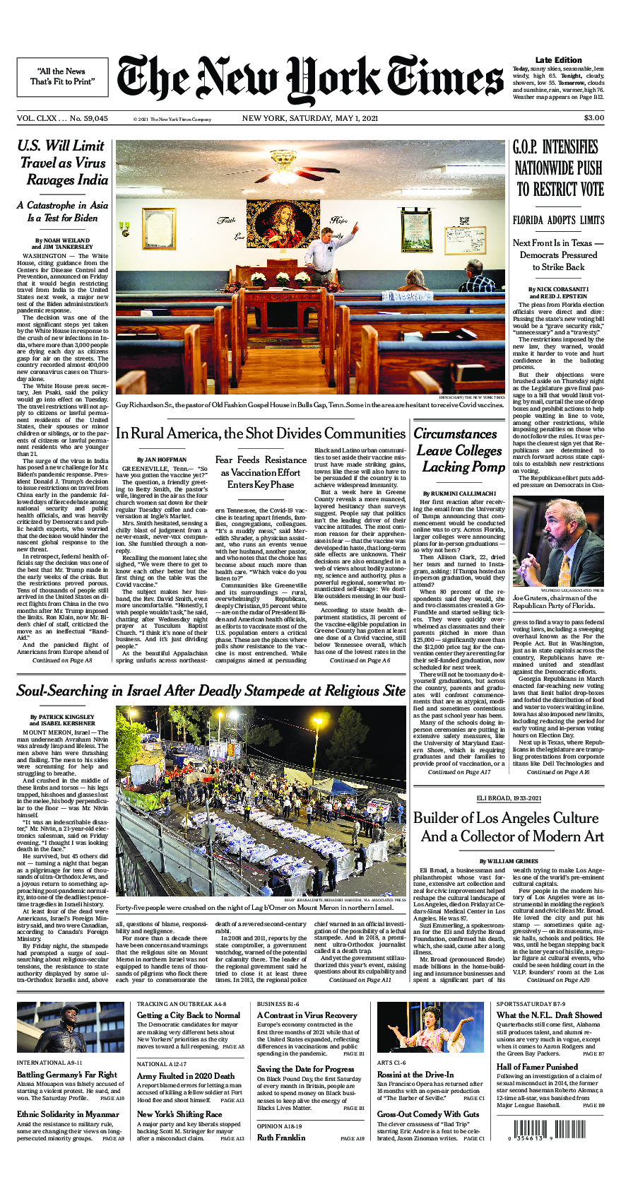 Prima-pagina-New-York-Times-del-2021-05-01