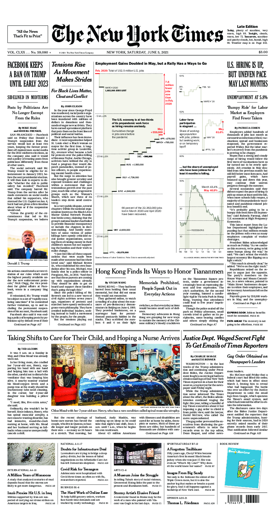 Prima-pagina-New-York-Times-del-2021-06-05