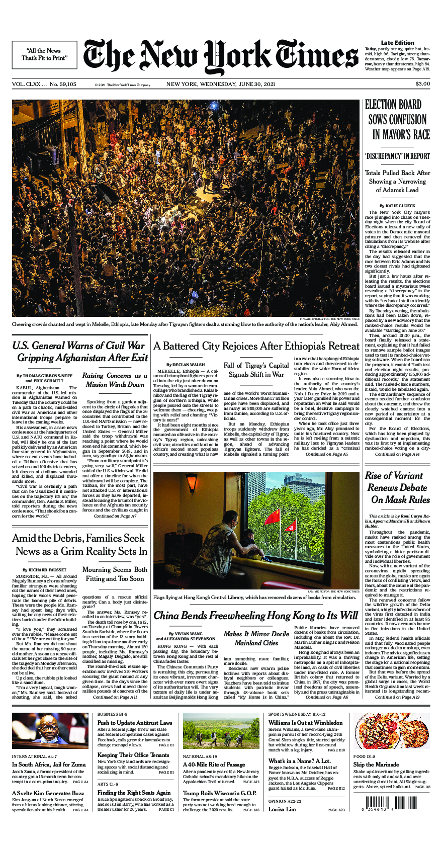 Prima-pagina-New-York-Times-del-2021-06-30