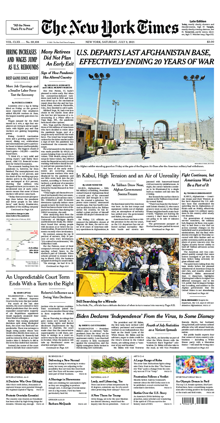 Prima-pagina-New-York-Times-del-2021-07-03