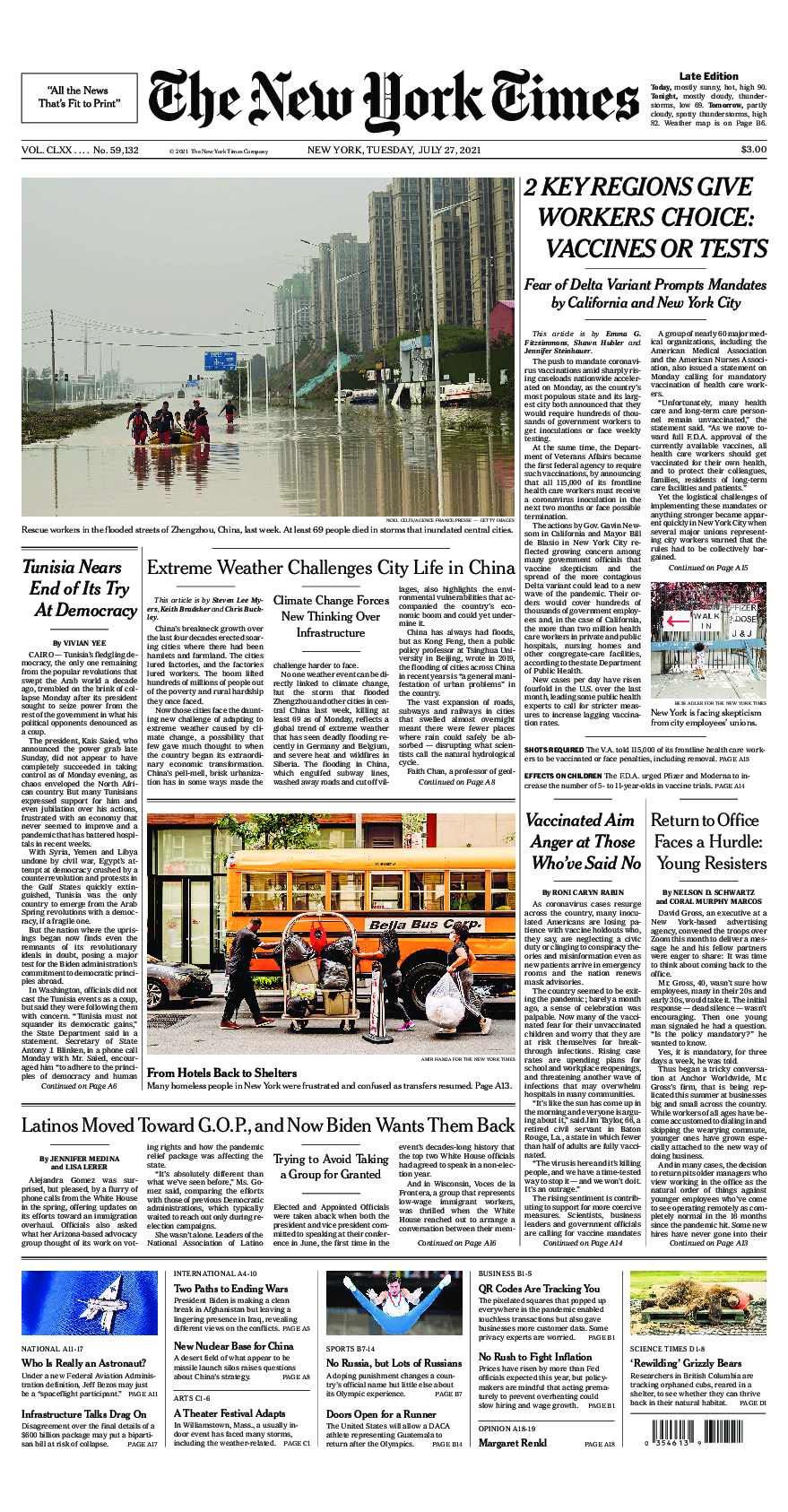 Prima-pagina-New-York-Times-del-2021-07-27