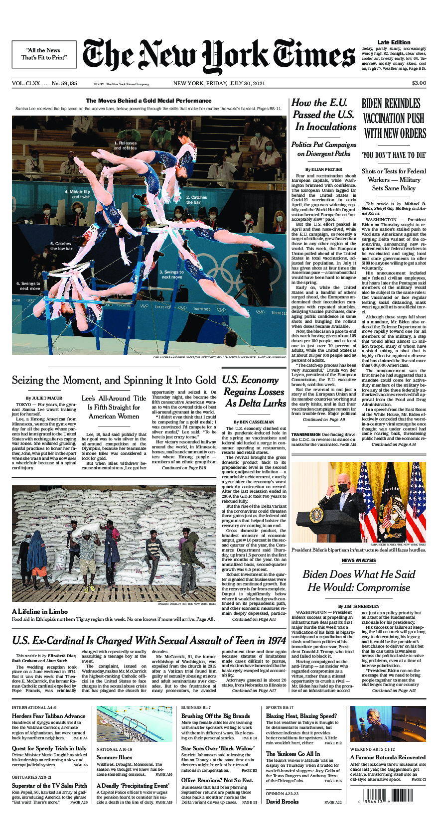 Prima-pagina-New-York-Times-del-2021-07-30