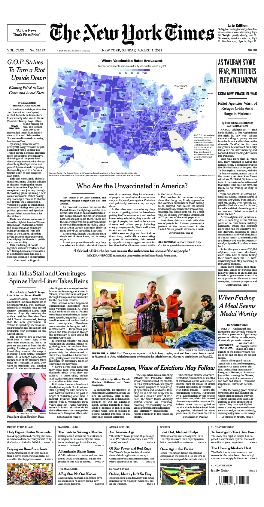 Prima-pagina-New-York-Times-del-2021-08-01