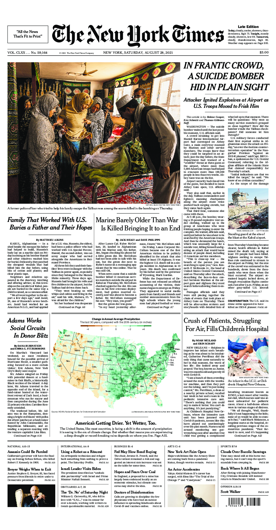 Prima-pagina-New-York-Times-del-2021-08-28