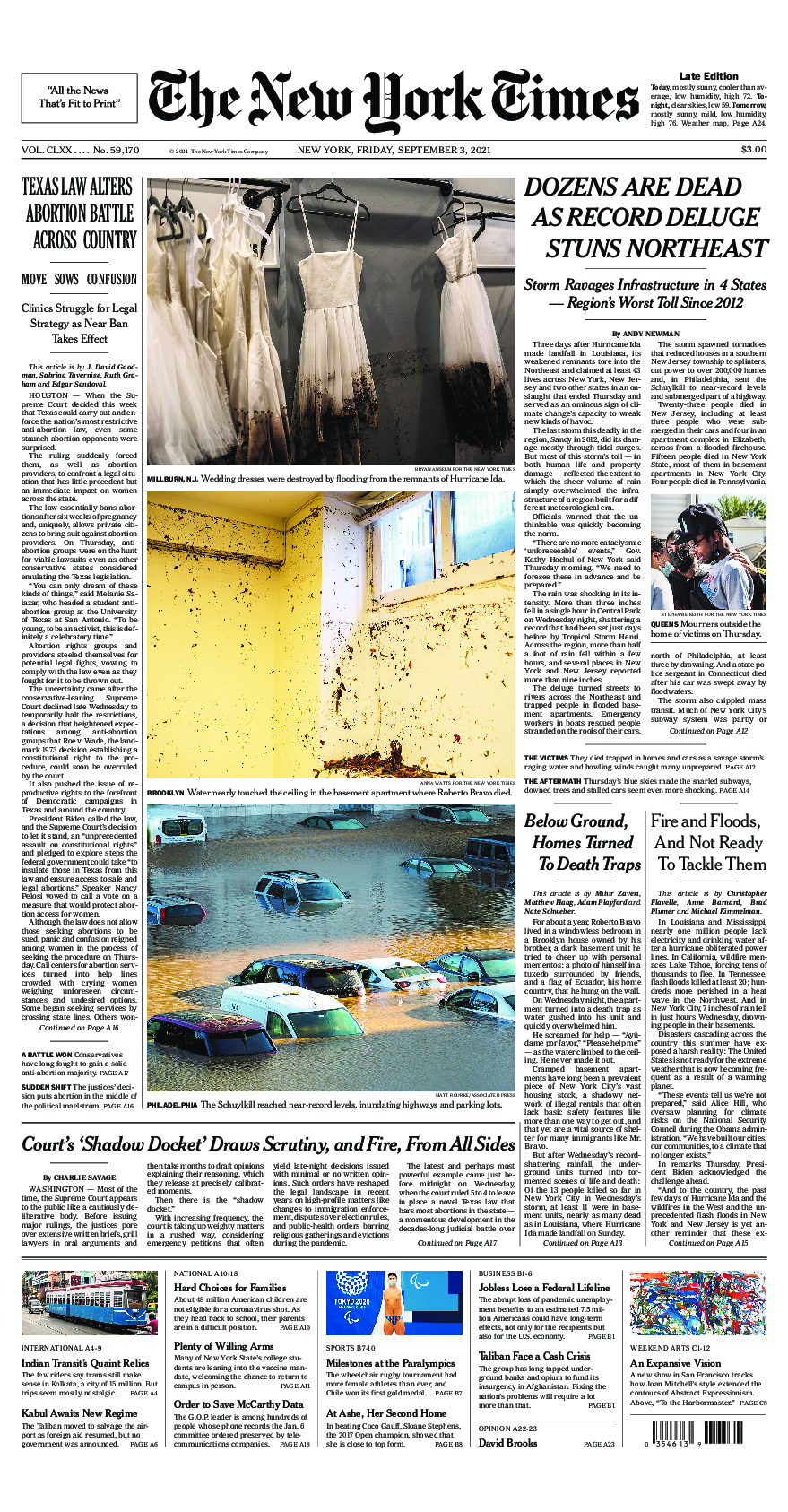 Prima-pagina-New-York-Times-del-2021-09-03