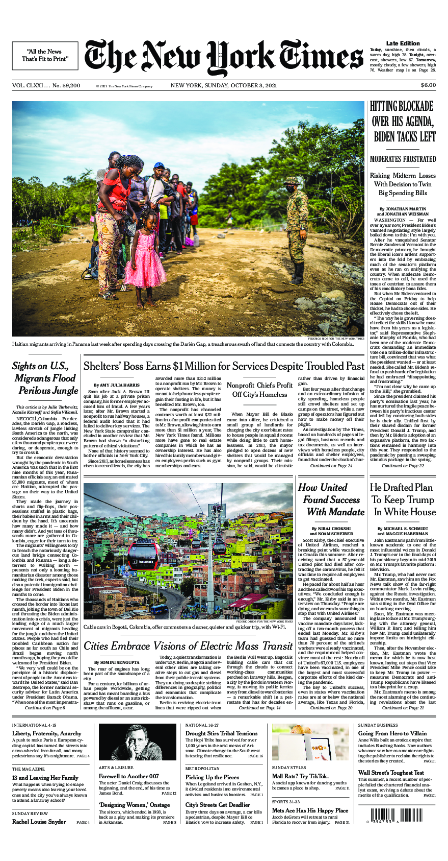 Prima-pagina-New-York-Times-del-2021-10-03