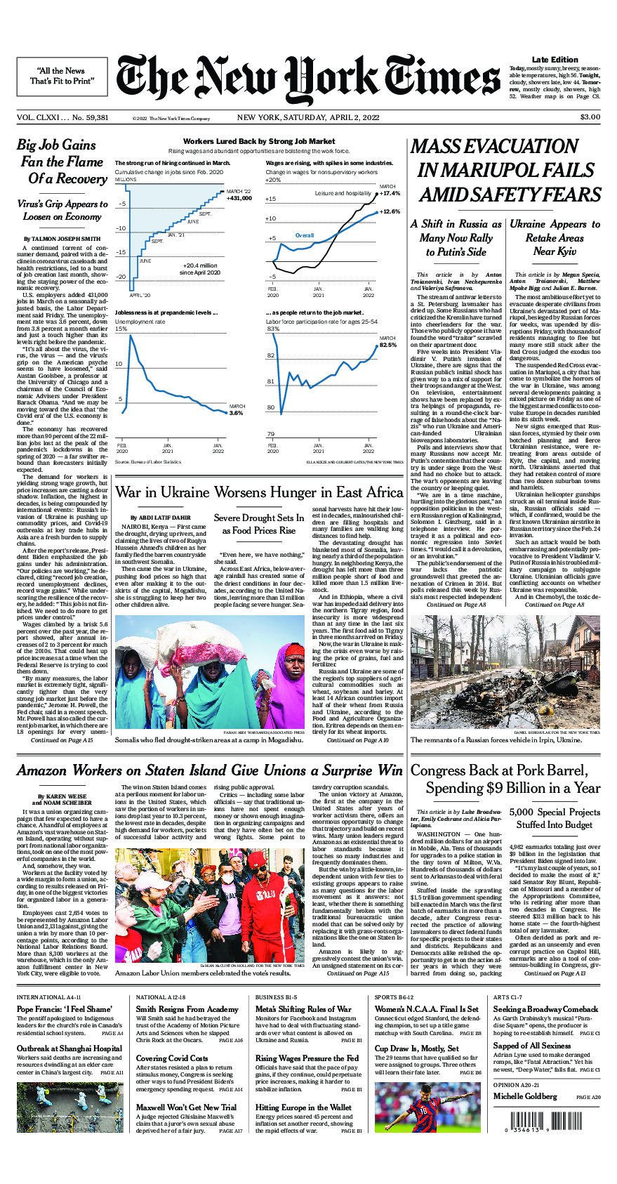 Prima-pagina-New-York-Times-del-2022-04-02