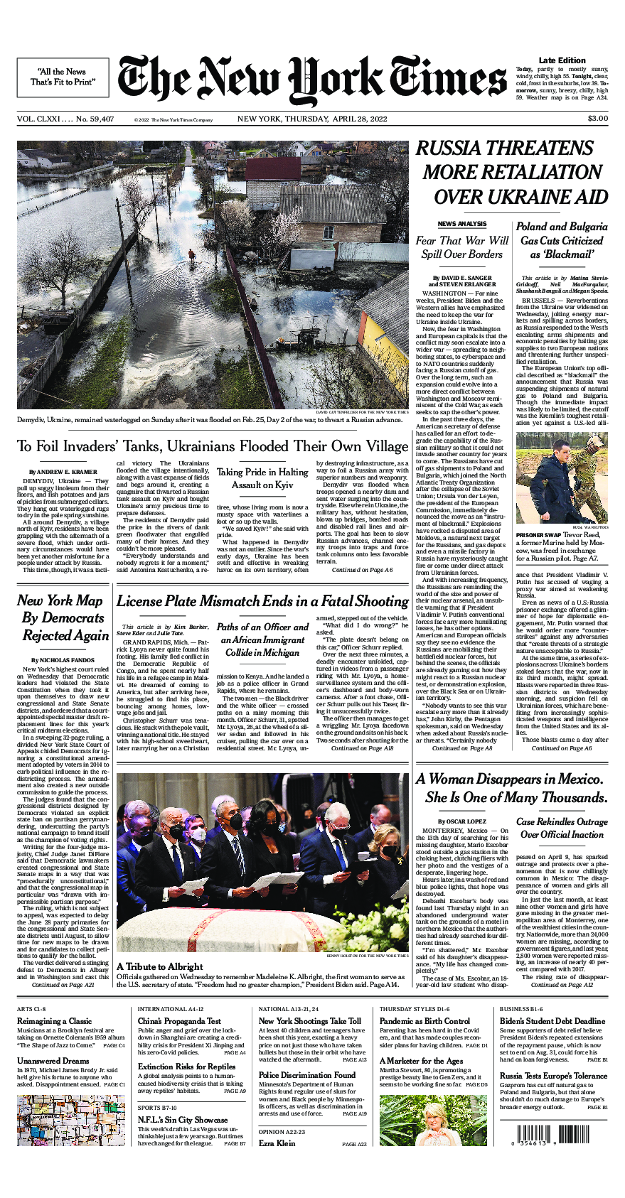 Prima-pagina-New-York-Times-del-2022-04-28