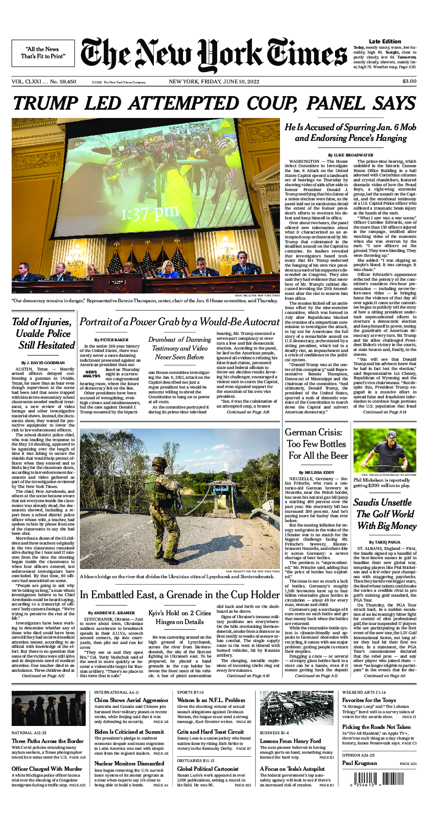 Prima-pagina-New-York-Times-del-2022-06-10