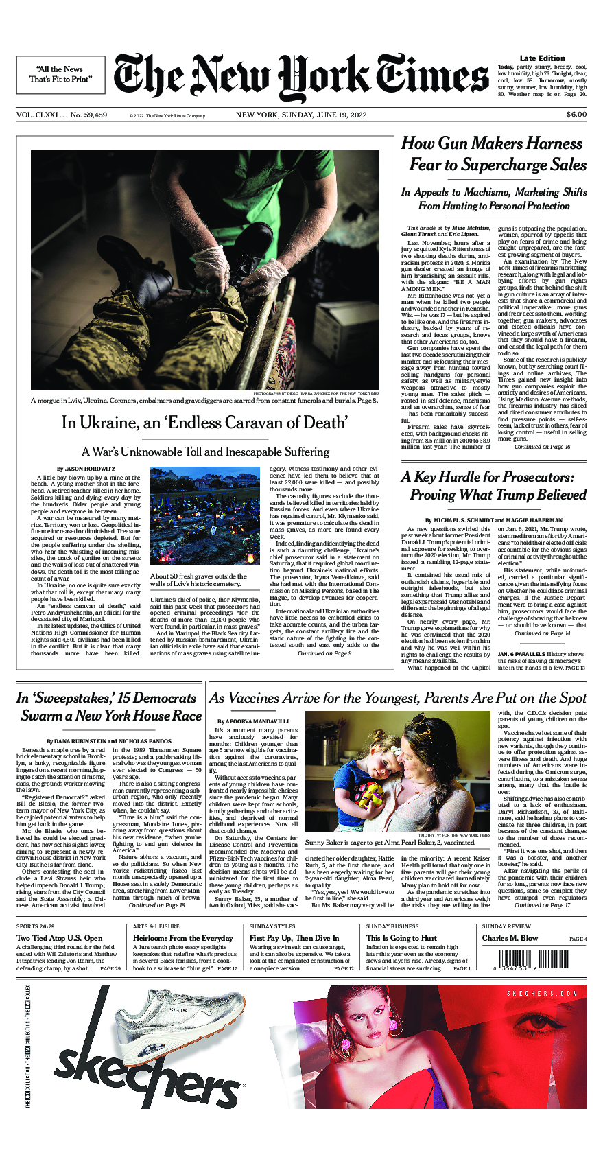 Prima-pagina-New-York-Times-del-2022-06-19