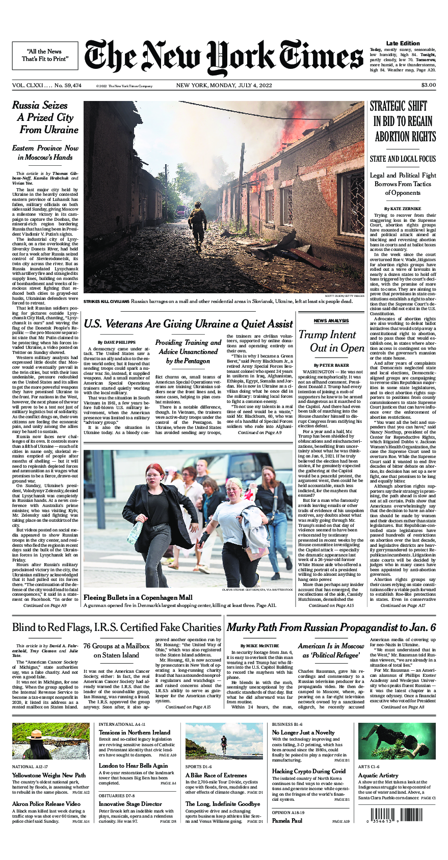 Prima-pagina-New-York-Times-del-2022-07-04