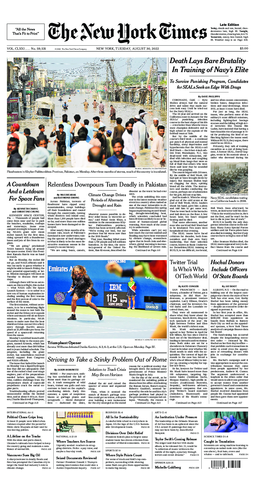 Prima-pagina-New-York-Times-del-2022-08-30