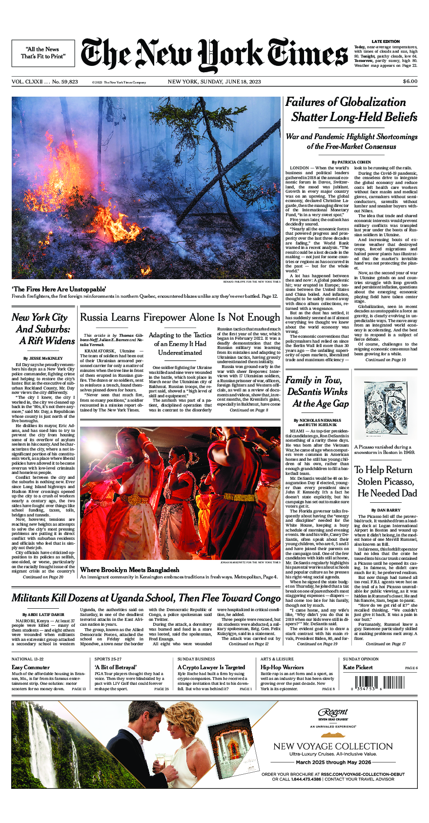 Prima-pagina-New-York-Times-del-2023-06-18