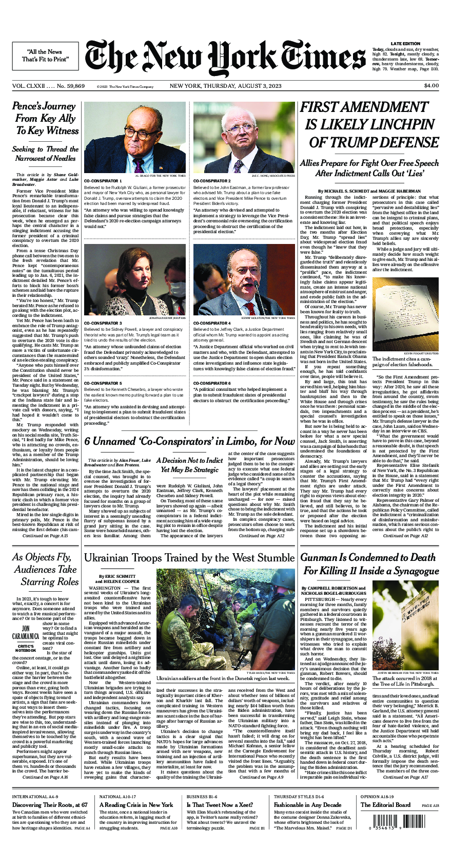 Prima-pagina-New-York-Times-del-2023-08-03