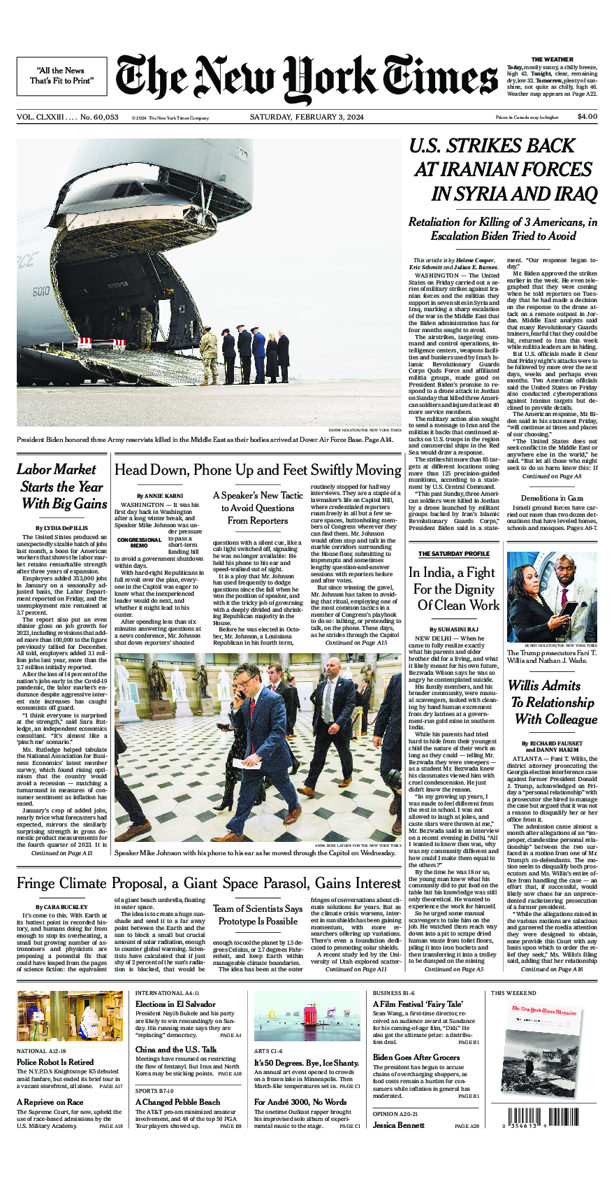 Prima-pagina-New-York-Times-del-2024-02-03