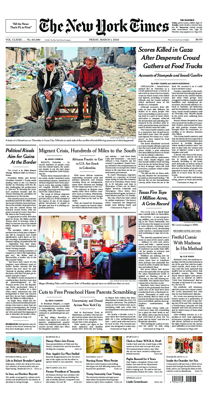 Prima-pagina-New-York-Times-del-2024-03-01