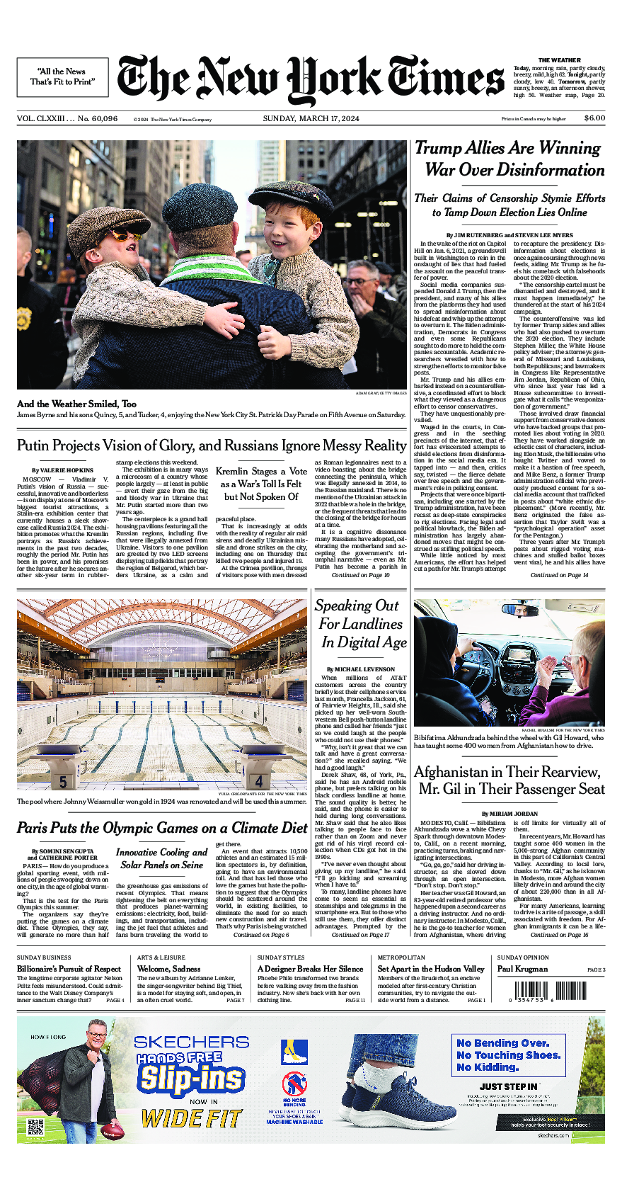 Prima-pagina-New-York-Times-del-2024-03-17